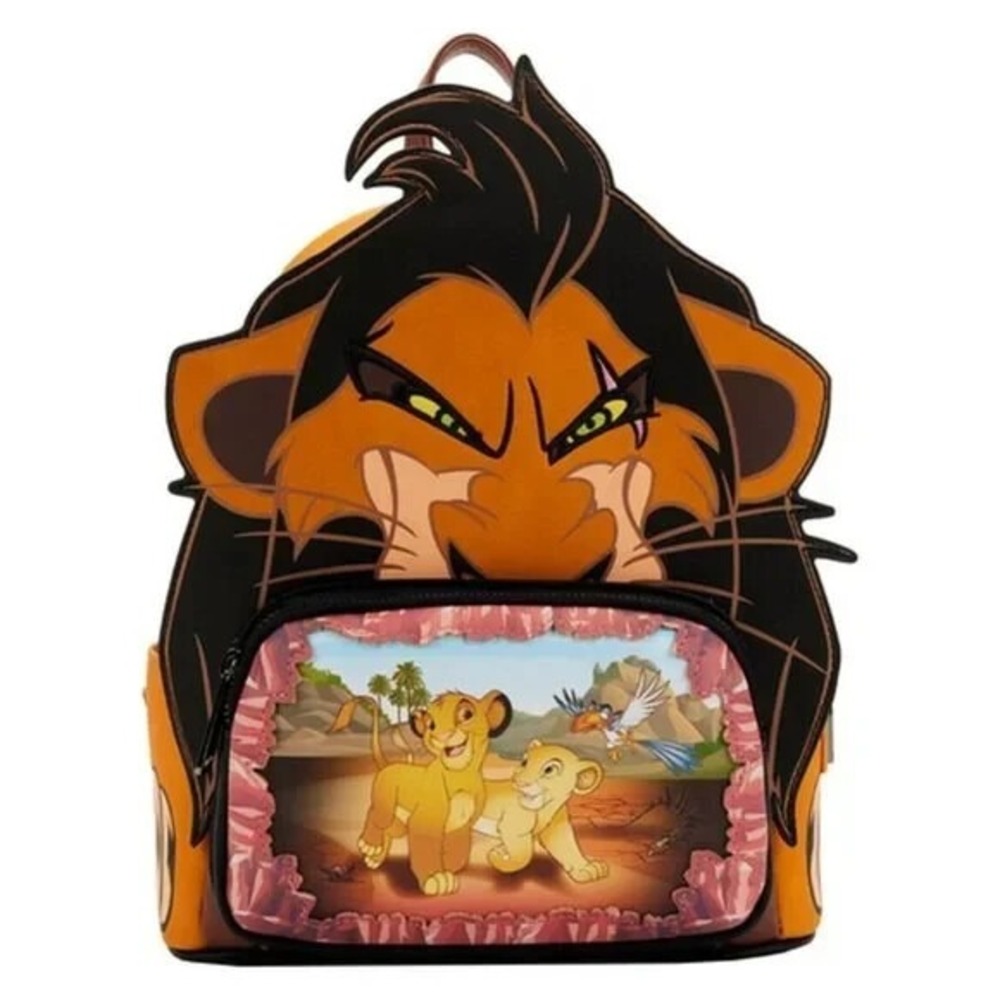 Loungefly‎ Disney Lion King Scar Villains Scene Mini Backpack
